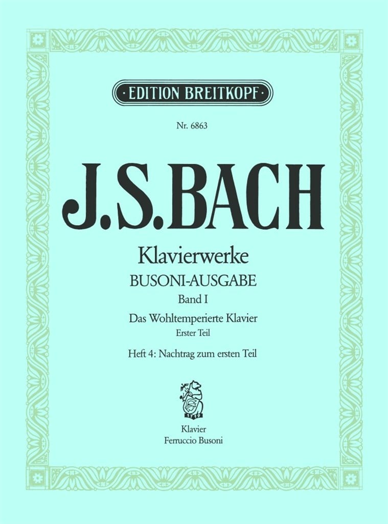 Wohltemperiertes Klavier I/4
